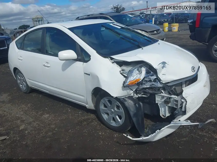 TOYOTA PRIUS 2009, VIN JTDKB20UX97859165