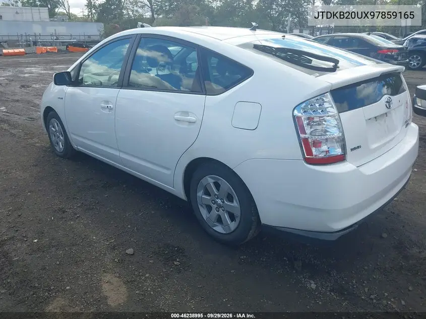 2009 TOYOTA PRIUS VIN JTDKB20UX97859165 — фото 3