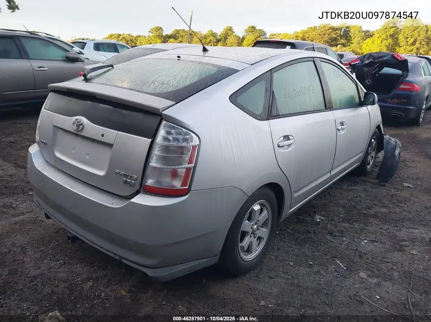 2009 TOYOTA PRIUS VIN JTDKB20U097874547 — фото 4