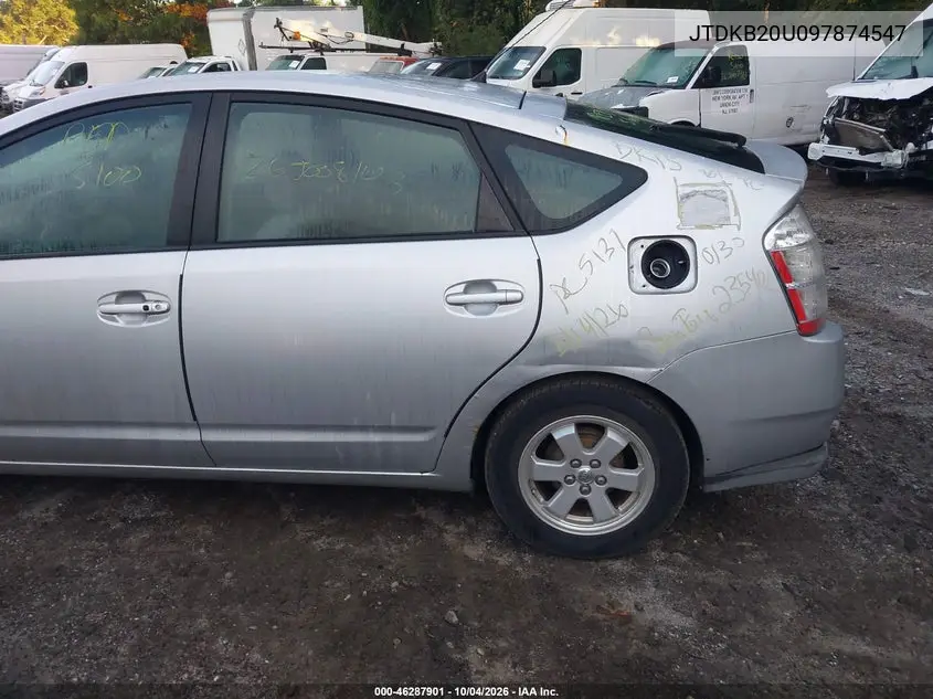 2009 TOYOTA PRIUS VIN JTDKB20U097874547 — фото 6