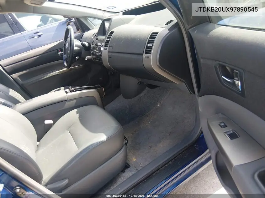 2009 TOYOTA PRIUS VIN JTDKB20UX97890545 — фото 5