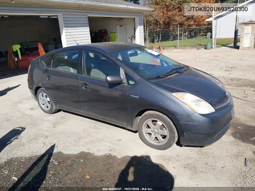TOYOTA PRIUS 2009, VIN JTDKB20U693520300