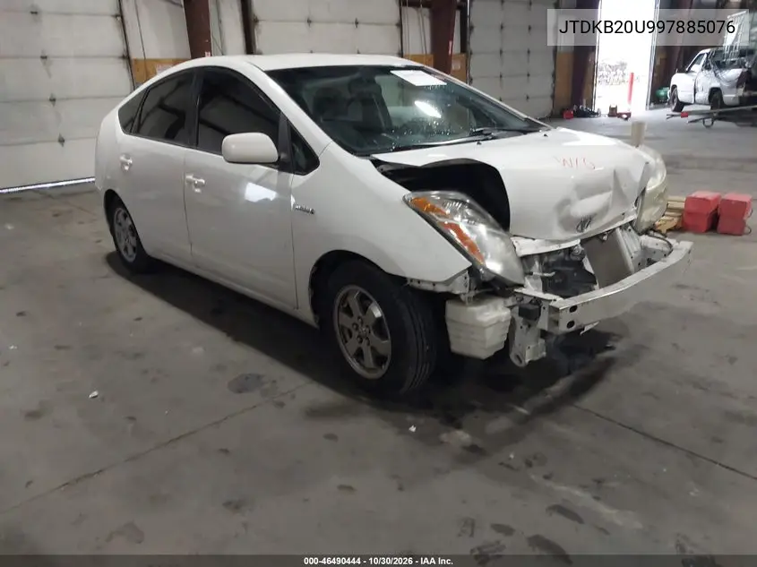 TOYOTA PRIUS 2009, VIN JTDKB20U997885076