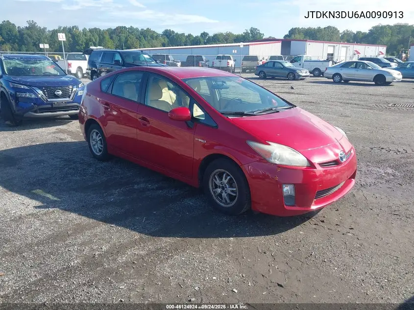 TOYOTA PRIUS 2010, VIN JTDKN3DU6A0090913
