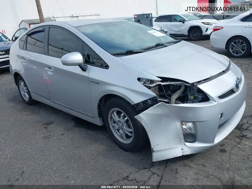 TOYOTA PRIUS 2010, VIN JTDKN3DUXA0061561