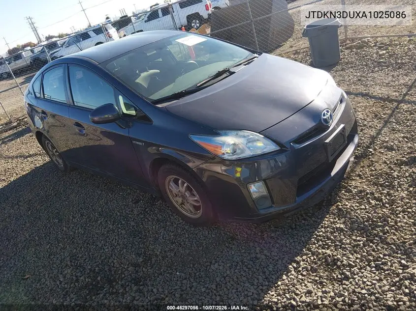 TOYOTA PRIUS 2010, VIN JTDKN3DUXA1025086