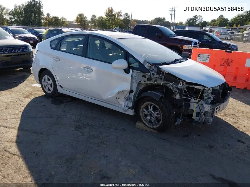 TOYOTA PRIUS 2010, VIN JTDKN3DU5A5158458