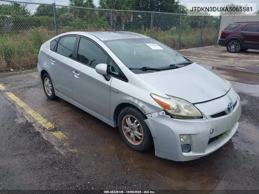 TOYOTA PRIUS 2010, VIN JTDKN3DUXA5065581