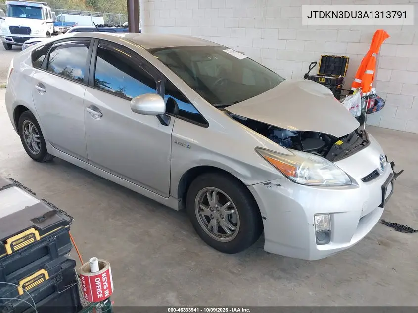 TOYOTA PRIUS 2010, VIN JTDKN3DU3A1313791