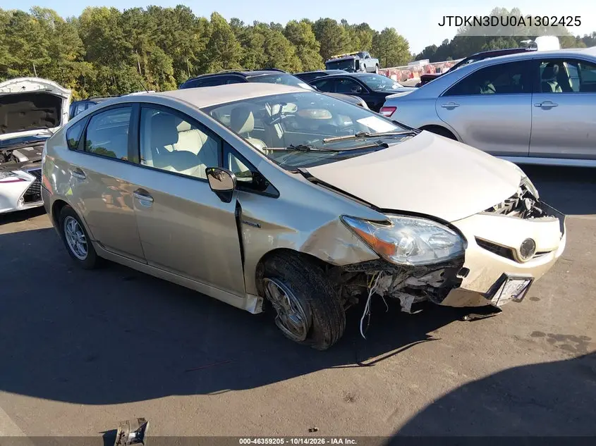 TOYOTA PRIUS 2010, VIN JTDKN3DU0A1302425