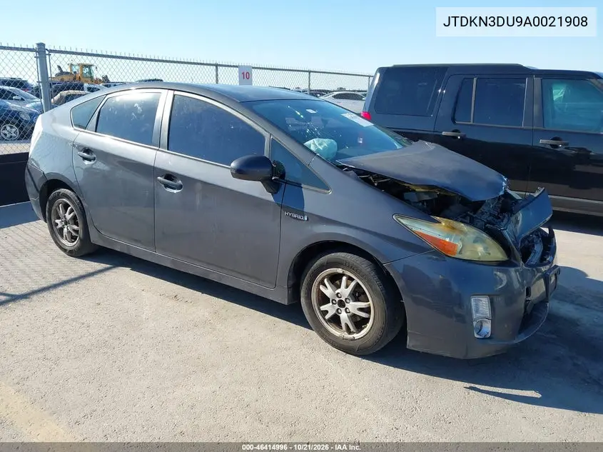 TOYOTA PRIUS 2010, VIN JTDKN3DU9A0021908
