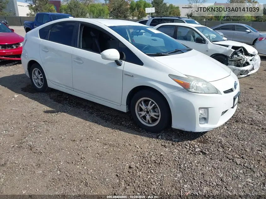 TOYOTA PRIUS 2010, VIN JTDKN3DU3A0141039