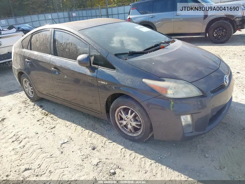 TOYOTA PRIUS 2010, VIN JTDKN3DU9A0041690