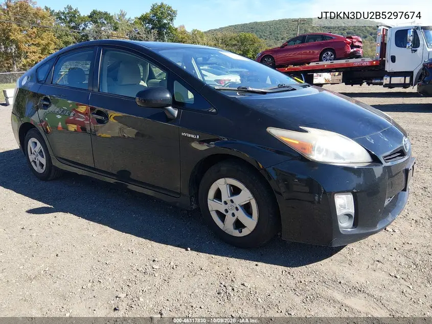 TOYOTA PRIUS 2011, VIN JTDKN3DU2B5297674