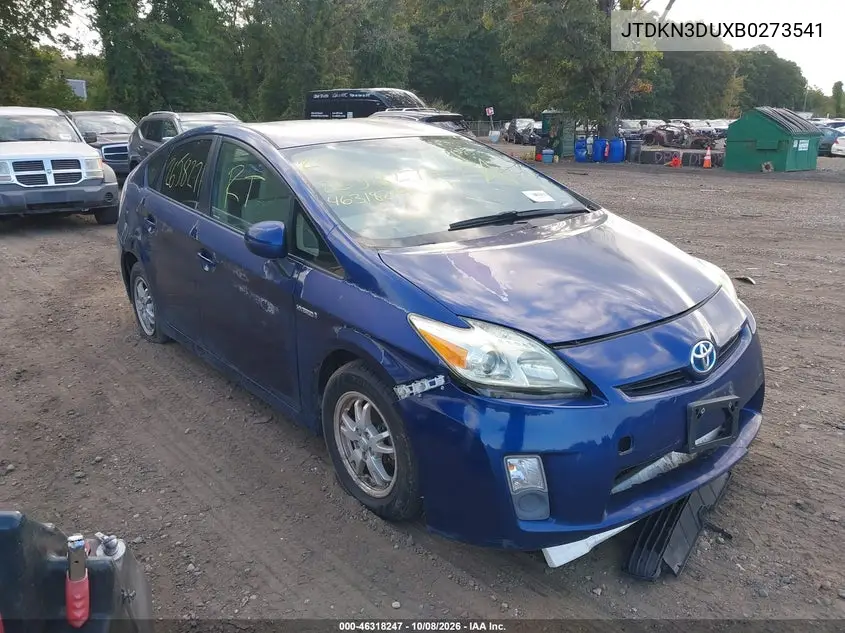 TOYOTA PRIUS 2011, VIN JTDKN3DUXB0273541