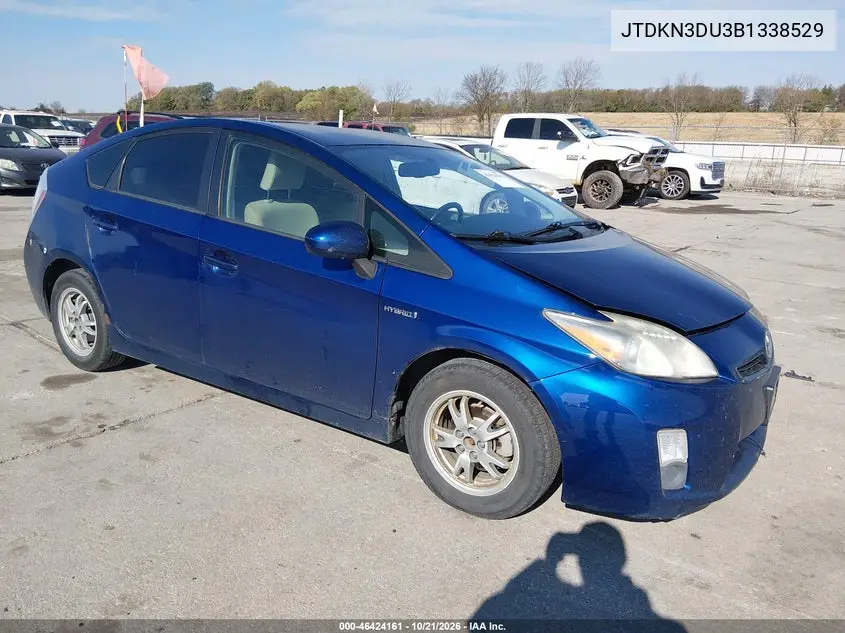 TOYOTA PRIUS 2011, VIN JTDKN3DU3B1338529