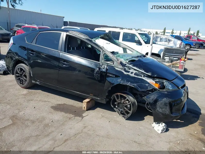 TOYOTA PRIUS 2013, VIN JTDKN3DU0D1627287