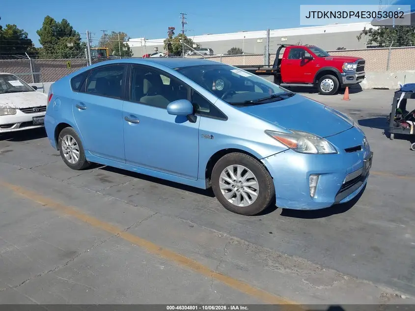 TOYOTA PRIUS 2014, VIN JTDKN3DP4E3053082