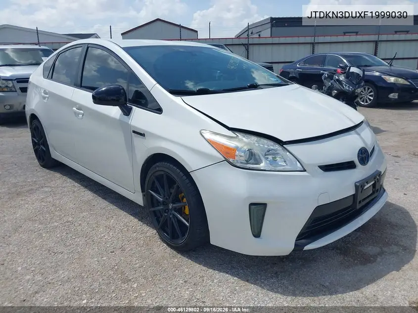 TOYOTA PRIUS 2015, VIN JTDKN3DUXF1999030