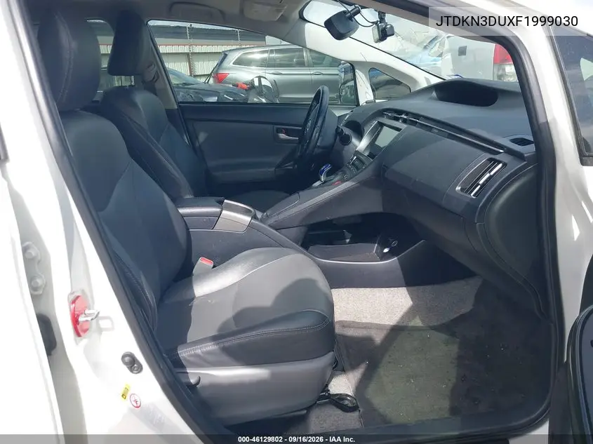 2015 TOYOTA PRIUS VIN JTDKN3DUXF1999030 — фото 5