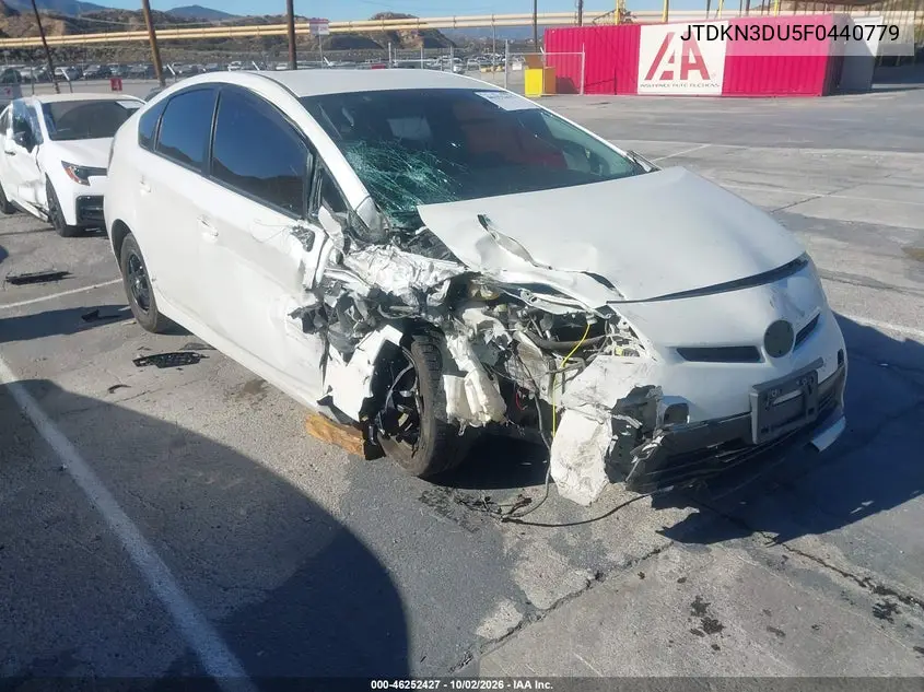 TOYOTA PRIUS 2015, VIN JTDKN3DU5F0440779