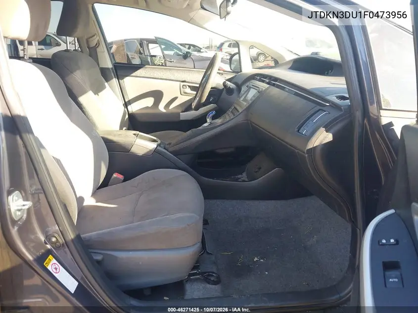 TOYOTA PRIUS 2015, VIN JTDKN3DU1F0473956