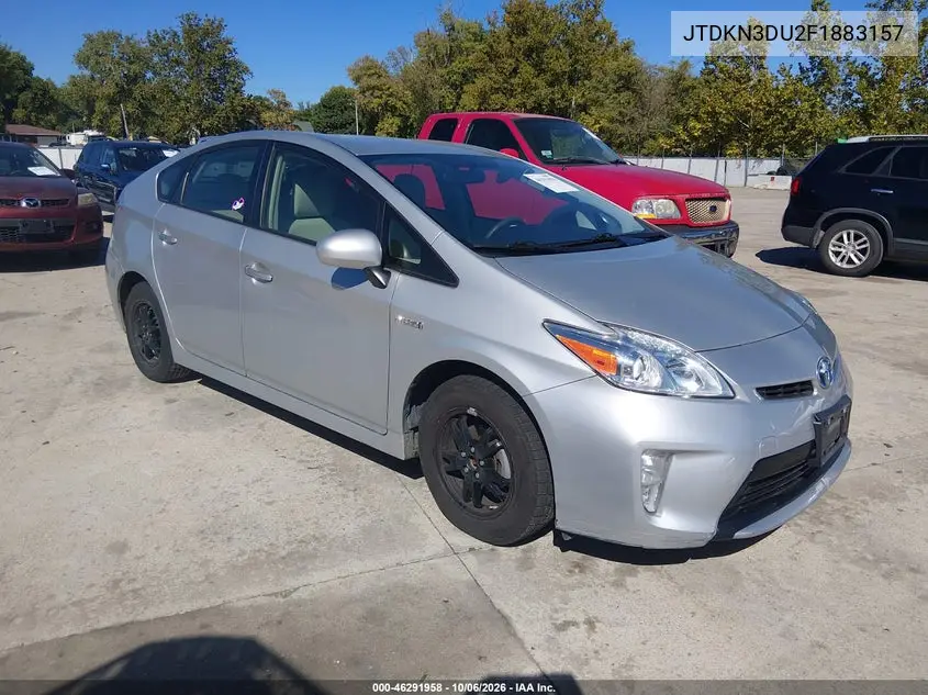 TOYOTA PRIUS 2015, VIN JTDKN3DU2F1883157