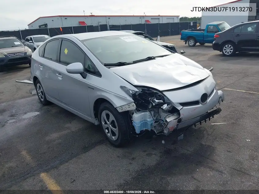 TOYOTA PRIUS 2015, VIN JTDKN3DU7F1913270