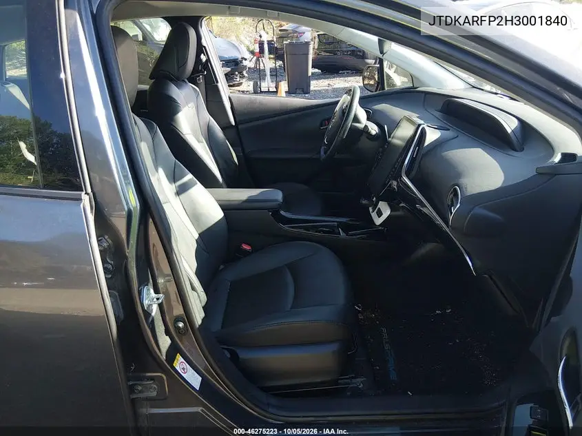 2017 TOYOTA PRIUS VIN JTDKARFP2H3001840 — фото 5