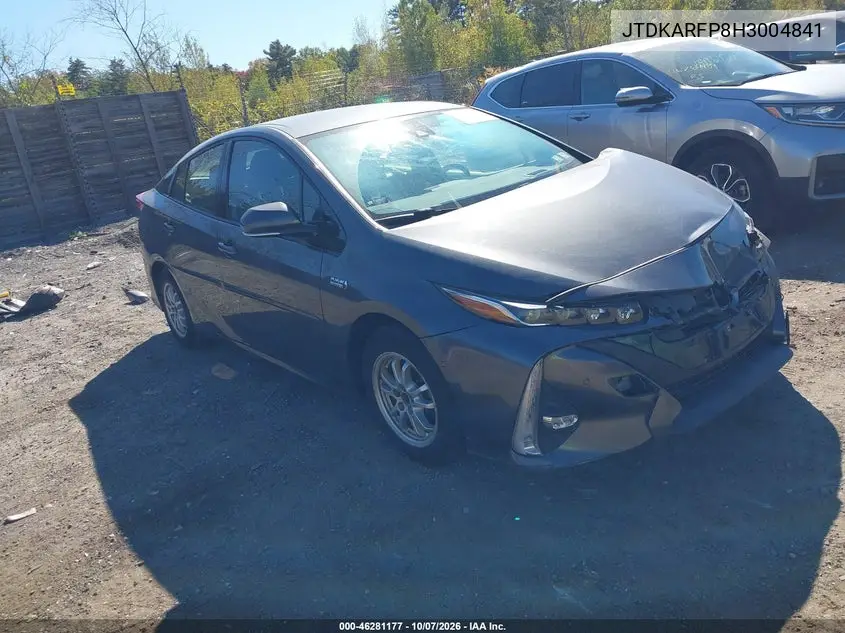 TOYOTA PRIUS 2017, VIN JTDKARFP8H3004841