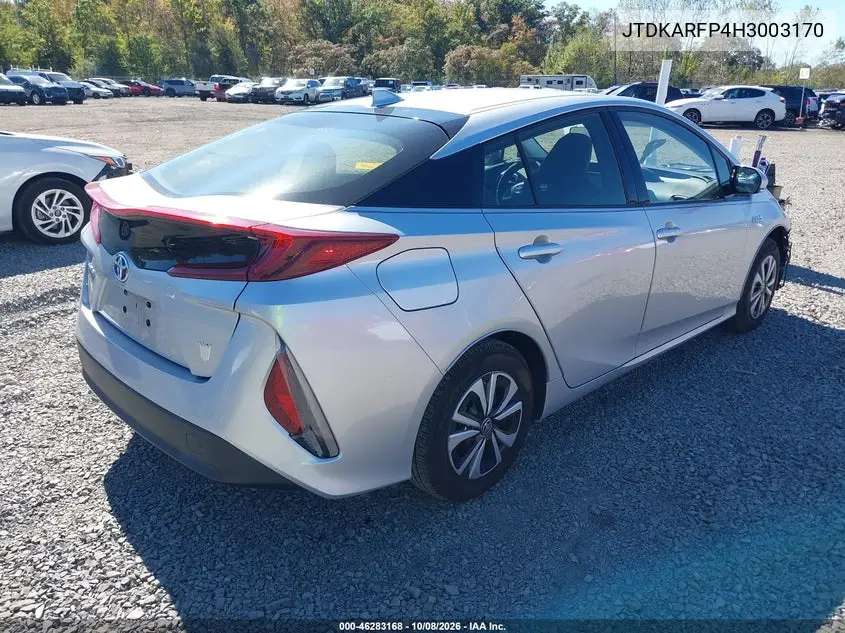 2017 TOYOTA PRIUS VIN JTDKARFP4H3003170 — фото 4