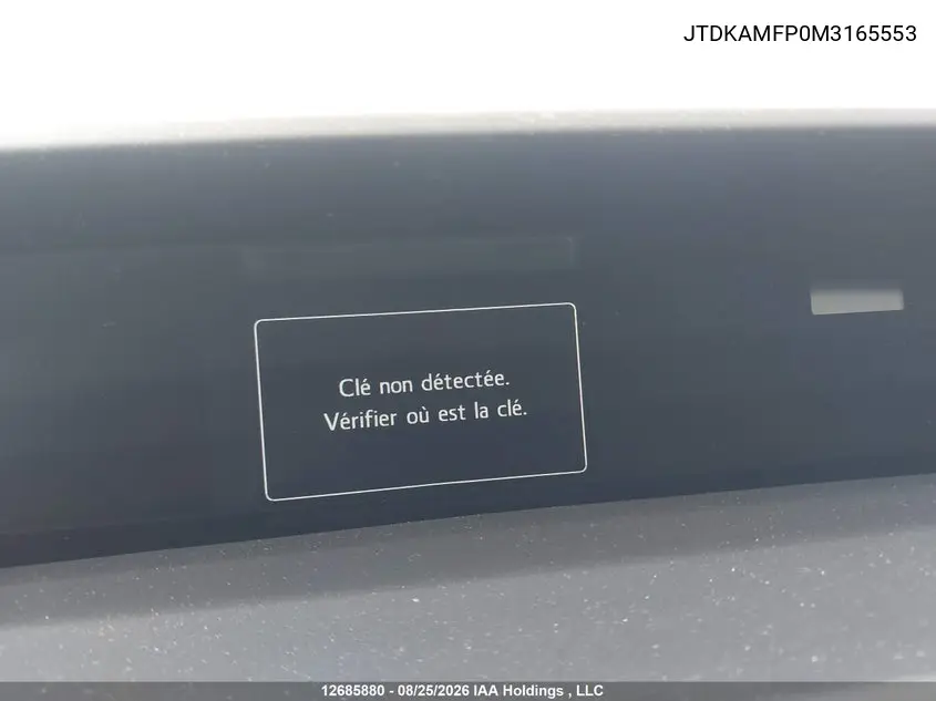 2021 TOYOTA PRIUS VIN JTDKAMFP0M3165553 — фото 14