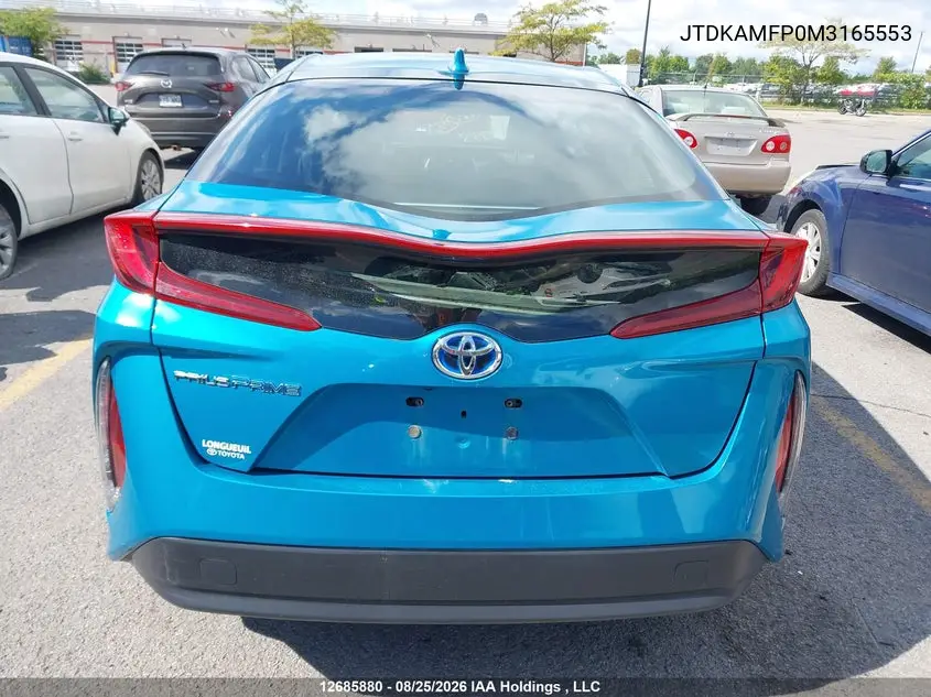 2021 TOYOTA PRIUS VIN JTDKAMFP0M3165553 — фото 15