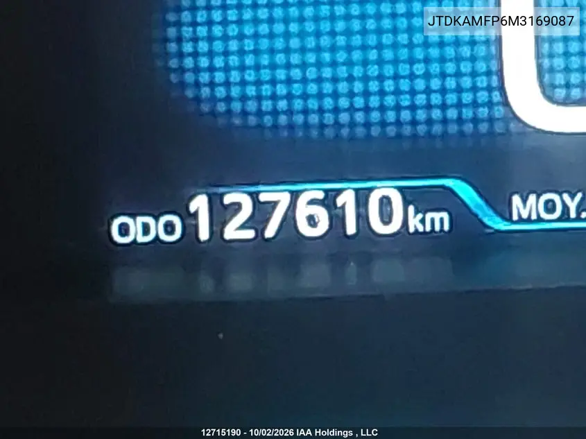 2021 TOYOTA PRIUS VIN JTDKAMFP6M3169087 — фото 16