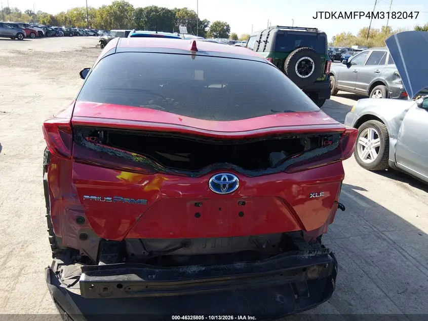2021 TOYOTA PRIUS VIN JTDKAMFP4M3182047 — фото 17