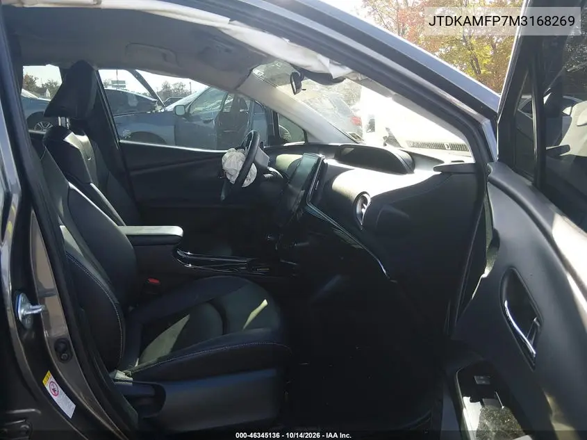 2021 TOYOTA PRIUS VIN JTDKAMFP7M3168269 — фото 5