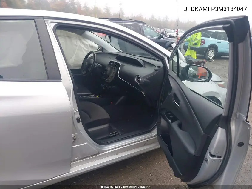 2021 TOYOTA PRIUS VIN JTDKAMFP3M3184047 — фото 5
