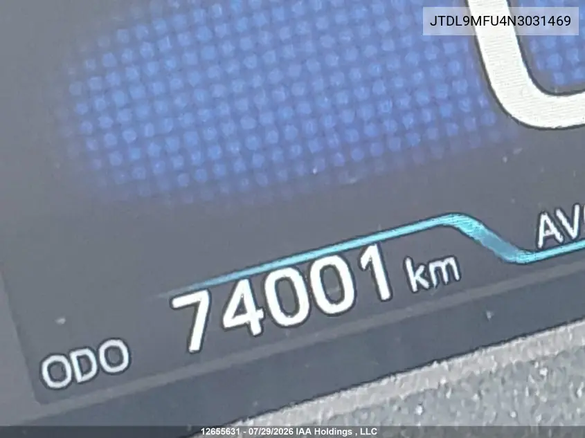 2022 TOYOTA PRIUS VIN JTDL9MFU4N3031469 — фото 16