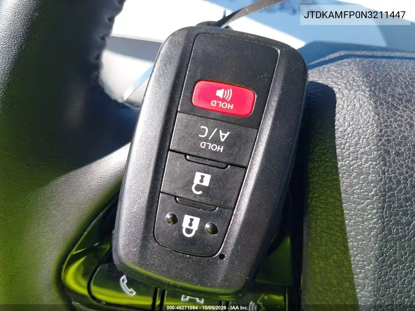 2022 TOYOTA PRIUS VIN JTDKAMFP0N3211447 — фото 11