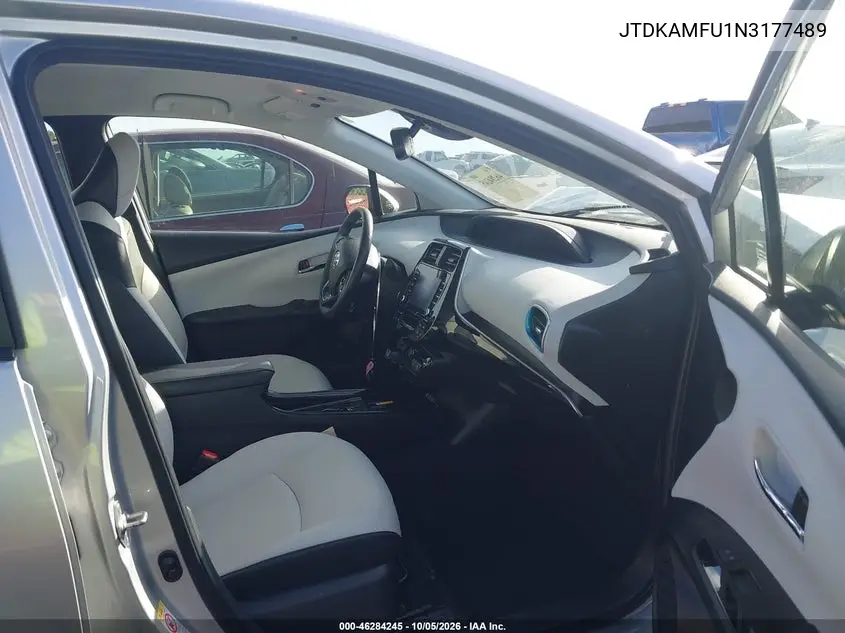 2022 TOYOTA PRIUS VIN JTDKAMFU1N3177489 — фото 5