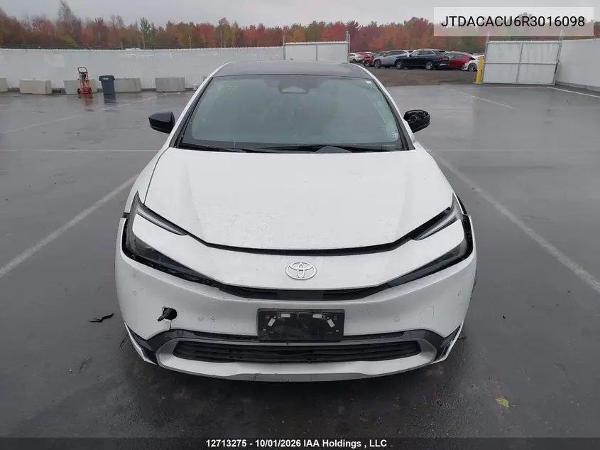 2024 TOYOTA PRIUS VIN JTDACACU6R3016098 — фото 13