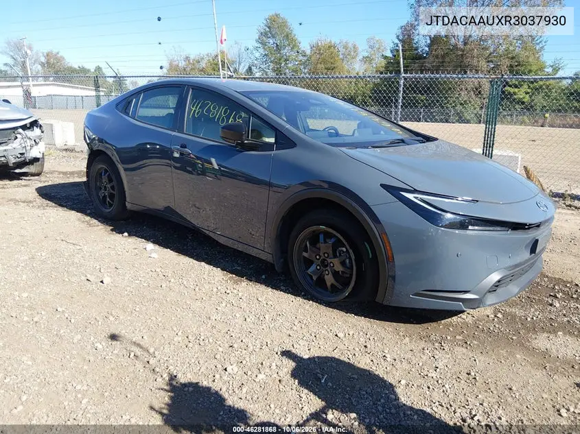 TOYOTA PRIUS 2024, VIN JTDACAAUXR3037930