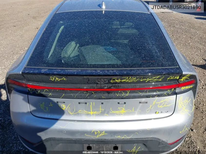 2024 TOYOTA PRIUS VIN JTDADABU5R3021890 — фото 16