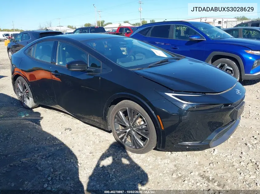 TOYOTA PRIUS 2025, VIN JTDADABUXS3028629