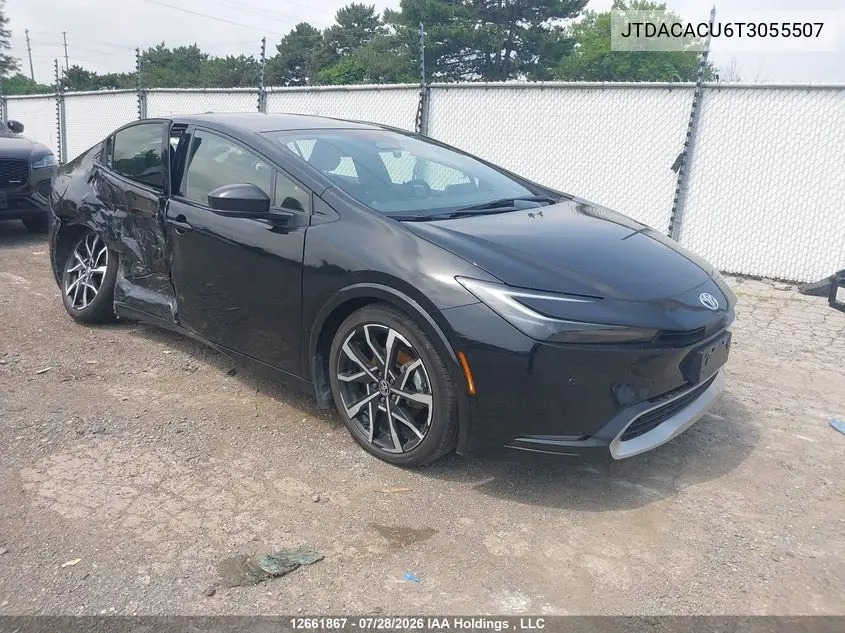 TOYOTA PRIUS 2026, VIN JTDACACU6T3055507