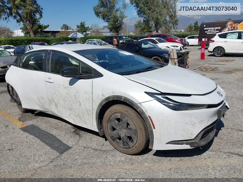 TOYOTA PRIUS 2026, VIN JTDACAAU4T3073040