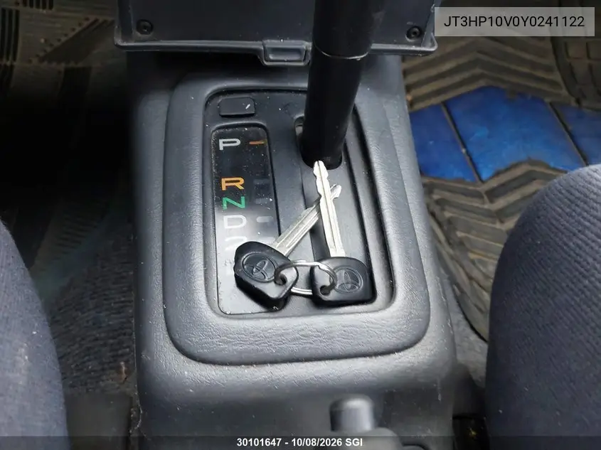 2000 TOYOTA RAV 4 VIN JT3HP10V0Y0241122 — фото 11