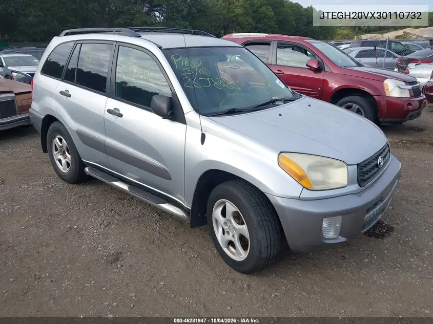 TOYOTA RAV 4 2003, VIN JTEGH20VX30110732