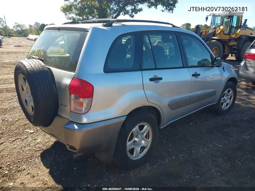 2003 TOYOTA RAV 4 VIN JTEHH20V730262181 — фото 4