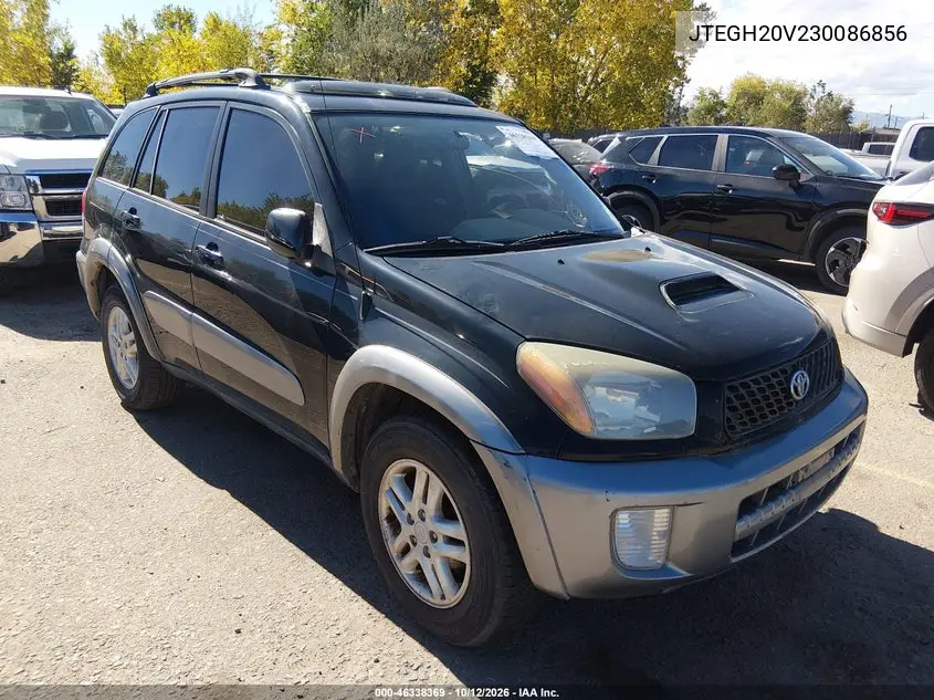 TOYOTA RAV 4 2003, VIN JTEGH20V230086856